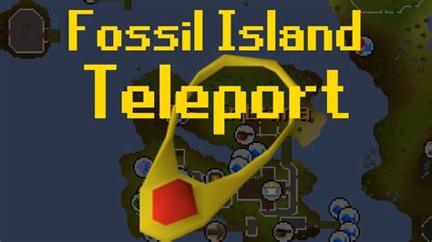 unlock fossil island teleport osrs